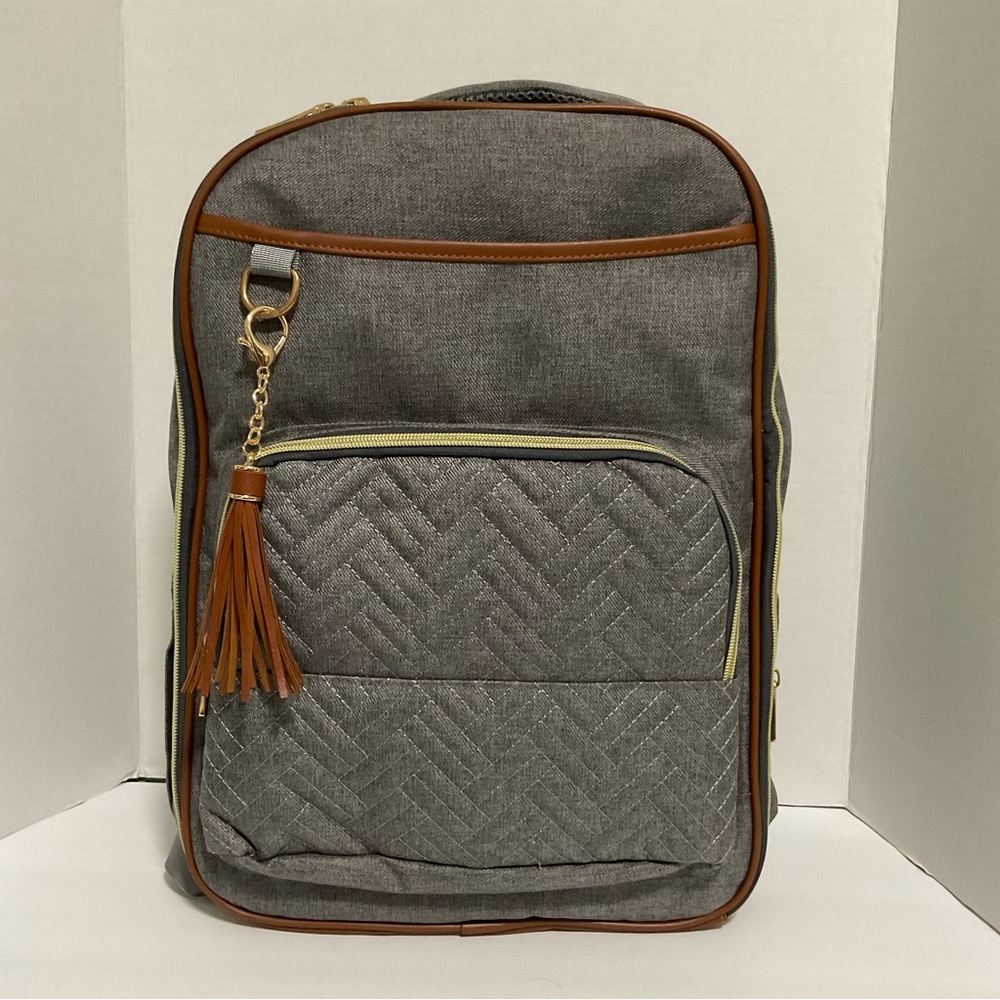 Diaper backpack bag